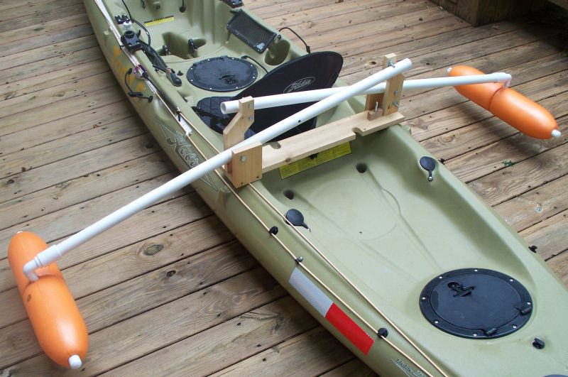Diy Kayak Accessories Contest: kayak leaning
