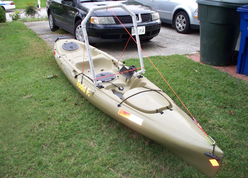 YakAttack Sprout Contest: Kayak Leaning Post by Todd Ferrante